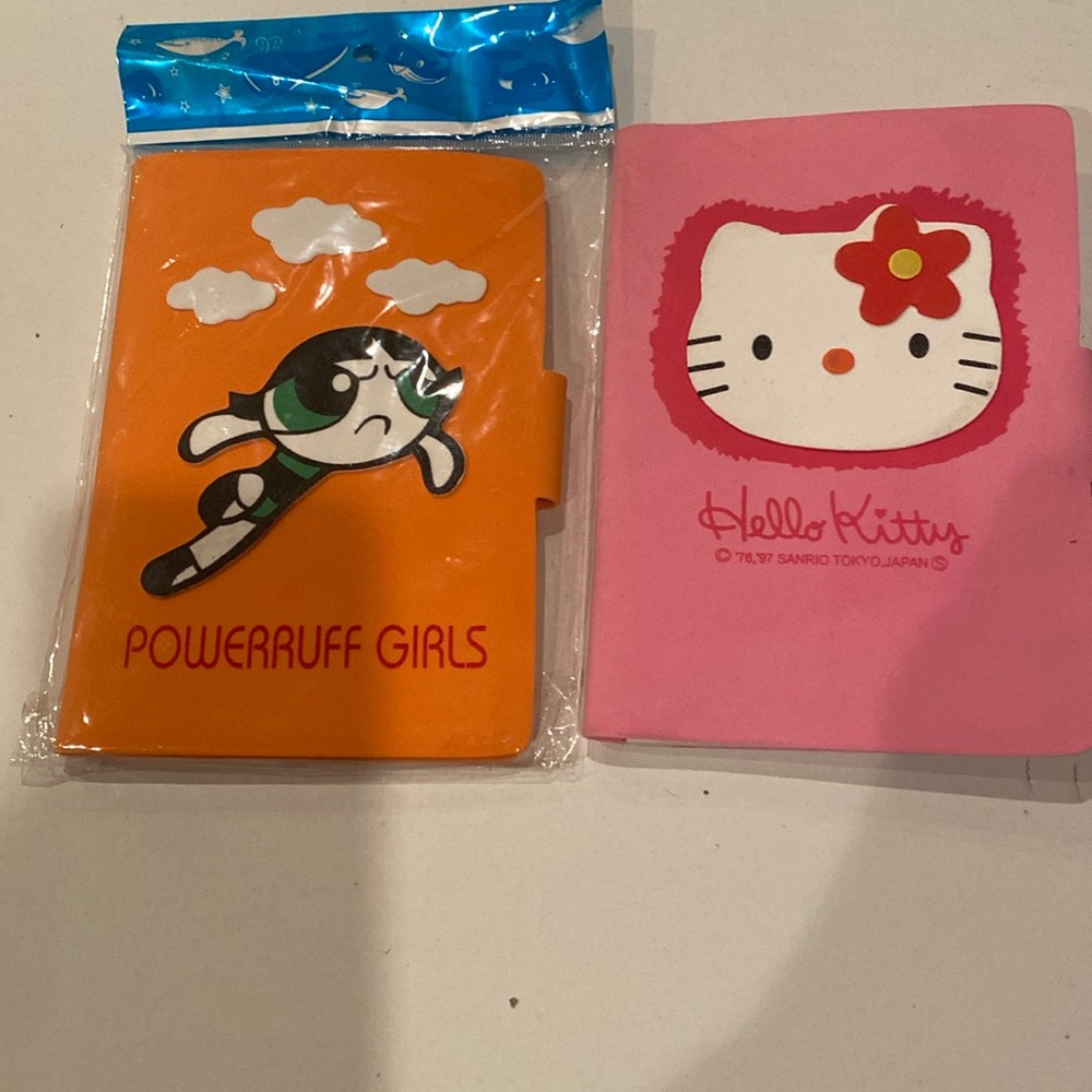 NIP Powerruff Girls Journal plus Hello Kitty (Sanrio) Journal. Vintage